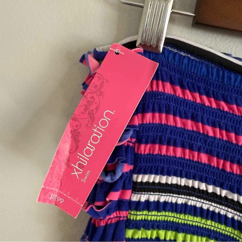 Target Pink and Blue Ruffled Cover Up - Picture 6 of 7